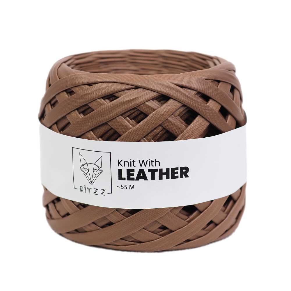 Metallic Yarn Glossing Yarn Leather look Tshirt Yarn
